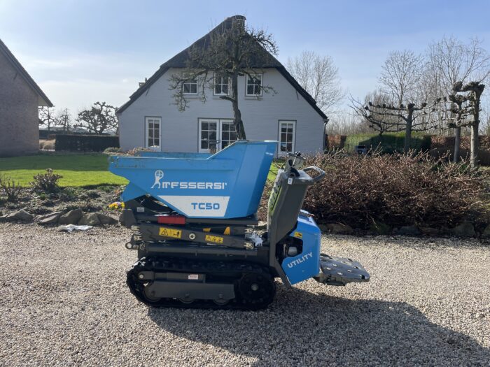 Messersi rupsdumper hoogkieper 4 Messersi rupsdumper 06